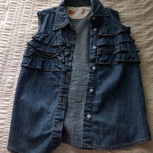 Girls button down shirt